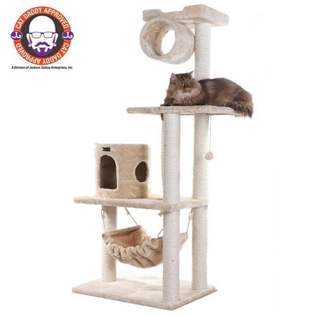 AEROMARK Aeromark A6202 Armarkat Classic Cat Tree 36 x 20 x 62 - Beige A6202